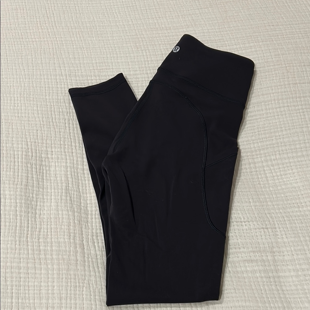 Lululemon Wunder train leggings with pockets